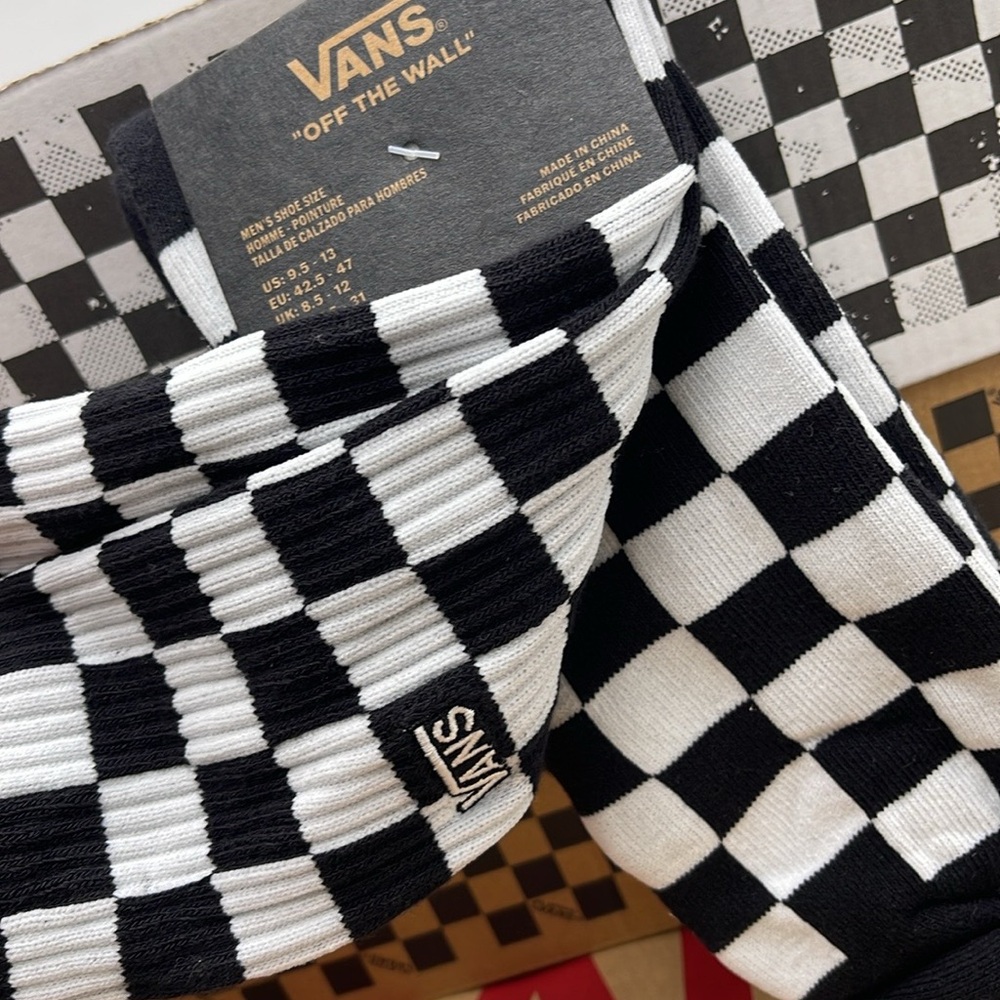 VANS "Off The Wall" socks Checkerboard - Picture 12 of 16